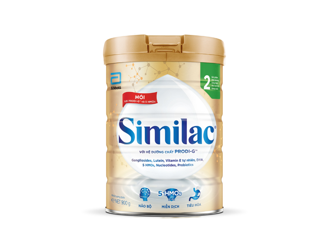 Sữa Similac 2 (Từ 6-12 tháng tuổi) giúp trẻ xây dựng hệ xương chắc khỏe, phát triển chiều cao (Lọ 900g)