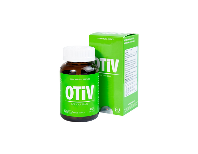 Viên uống Otiv Cap tăng cường dưỡng chất cho não bộ (Lọ 60 viên)