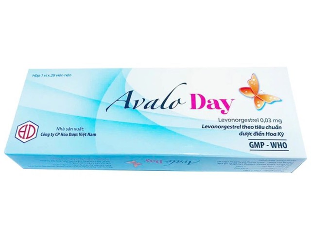 Thuốc tránh thai hằng ngày Avalo Day Tab Hóa Dược (1 vỉ * 28 viên)