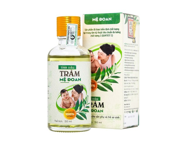 Tinh dầu tràm Mệ Đoan giúp giữ ấm cơ thể, phòng cảm lạnh (Chai 50ml)