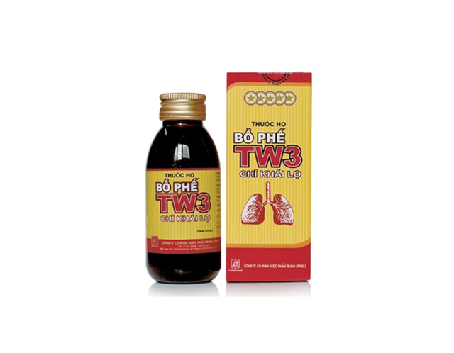 Siro Bổ Phế TW3 chỉ khái lộ, tiêu đờm giảm ho (Chai 25ml)