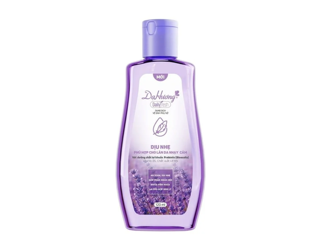 Dung dịch vệ sinh phụ nữ Dạ Hương Daily Fresh vệ sinh dịu nhẹ (Chai 120ml)