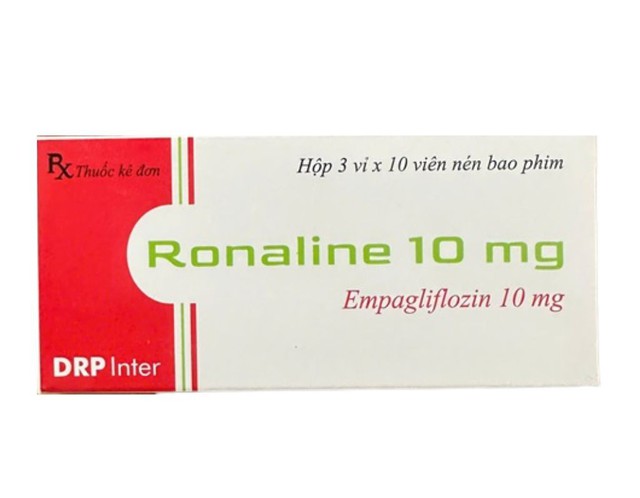 Thuốc Ronaline 10mg điều trị đái tháo đường týp 2 (Hộp 3 vỉ x 10 viên)