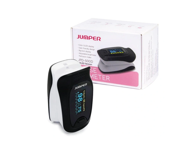 Máy đo nồng độ oxy SP02 Jumper JPD-500D Oled (Hộp 1 chiếc)