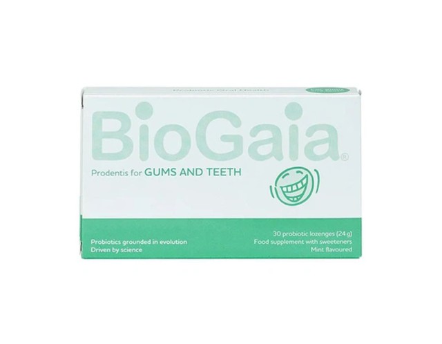 Viên ngậm BioGaia Prodentis  cải thiện cân bằng vi khuẩn đường miệng (Hộp 3 vỉ x 10 viên)