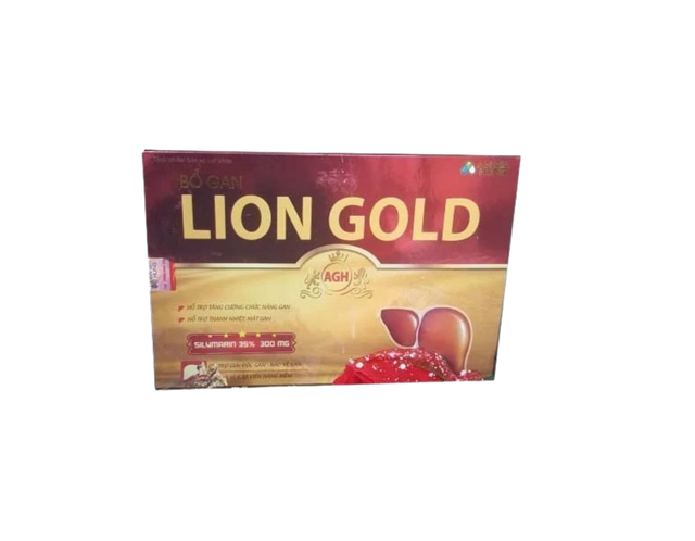 Bổ gan Lion Gold AGH giải độc gan, tăng cường chức năng gan (Hộp 30 viên)