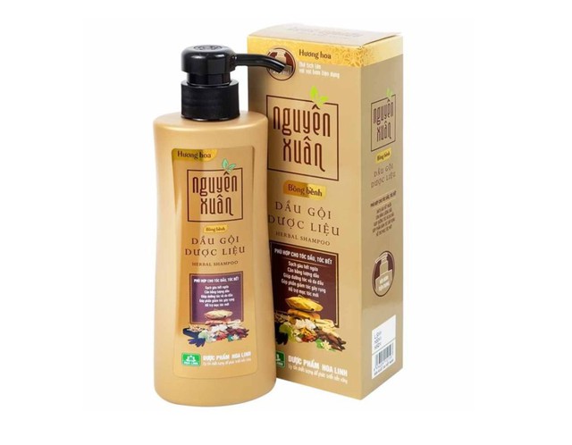 Dầu gội Dược Liệu Nguyên Xuân bồng bềnh làm sạch da đầu, dưỡng tóc 275ml (250+25ml)