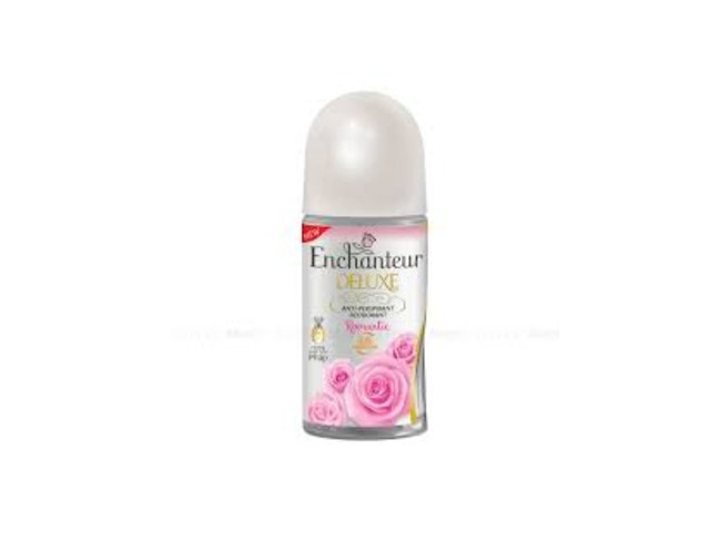 Lăn khử mùi nước hoa Enchanteur Deluxe Romantic giúp ngăn mùi cơ thể (Chai 50ml)