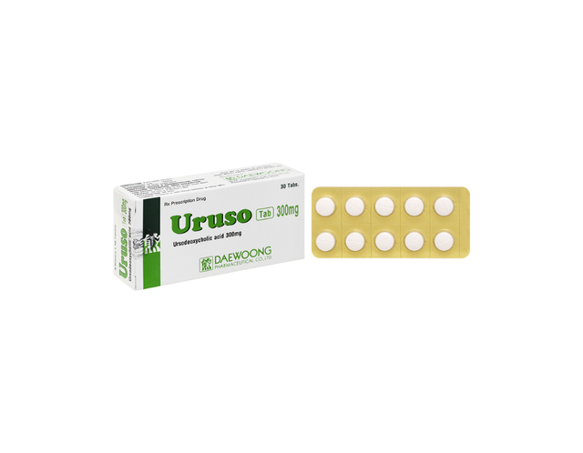 Thuốc Uruso điều trị sỏi mật (Hộp 3 vỉ x 10 viên)