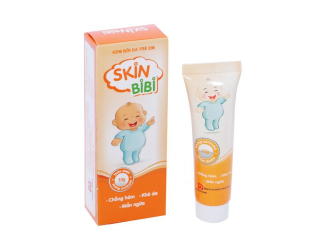 Kem bôi da trẻ em Skin BiBi chống hăm, khô da, mẩn ngứa (Tuýp 10g)
