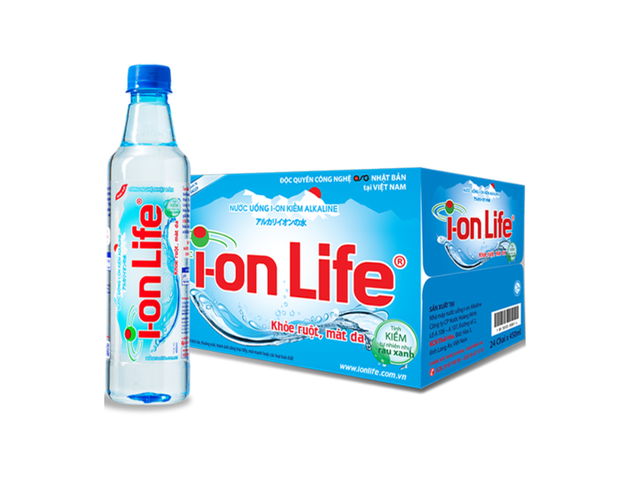 Nước uống I-on Kiềm Alkaline cung cấp khoáng chất, thanh lọc cơ thể (Thùng 24 chai)