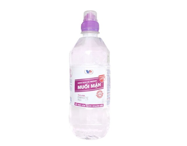 Dung dịch ưu trương muối mặn 1.8% Vĩnh Phúc 600ml