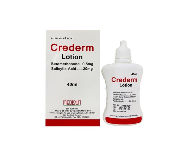 Kem Crederm Lotion Medisun điều trị vảy nến, viêm da (40ml)