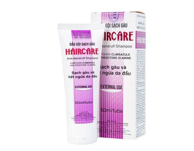 Dầu gội sạch gàu Haircare Bimex giúp sạch gàu, hết ngứa da đầu (50g)