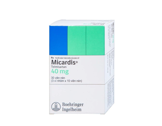 Thuốc Micardis 40mg điều trị tăng huyết áp vô căn (Hộp 3 vỉ x 10 viên)