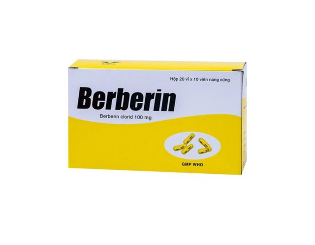 Thuốc Berberin 100mg Bidiphar điều trị tiêu chảy (Hộp 200 viên)