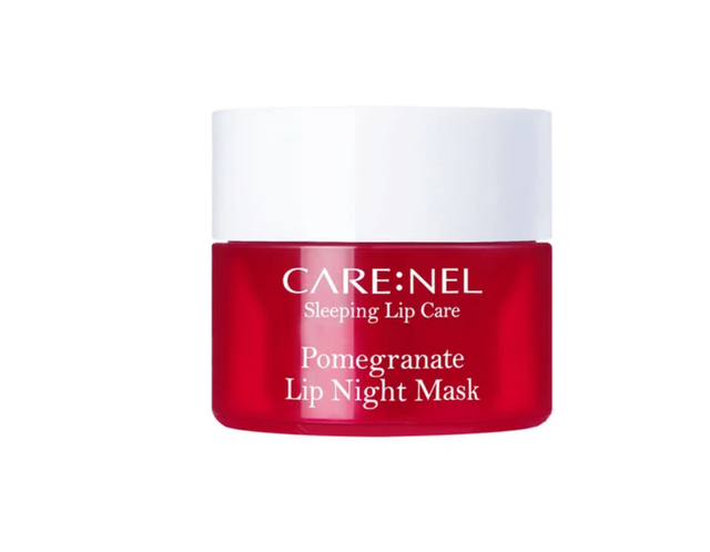 Mặt nạ ngủ môi Care:Nel Sleeping Lip Care Pomegranate hương lựu dưỡng ấm, mờ thâm môi, ngừa nứt nẻ môi (Hũ 5g)