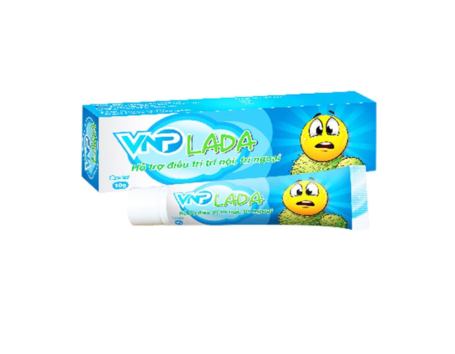 VNP Lada Cream phòng ngừa và hỗ trị bệnh trĩ (Tuýp 10g)       