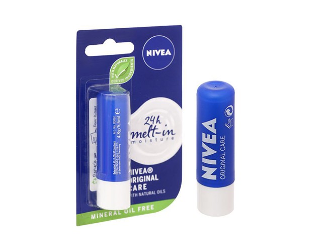 Son dưỡng ẩm Nivea Original Care tăng độ ẩm, bảo vệ môi (Thỏi 4.8g)
