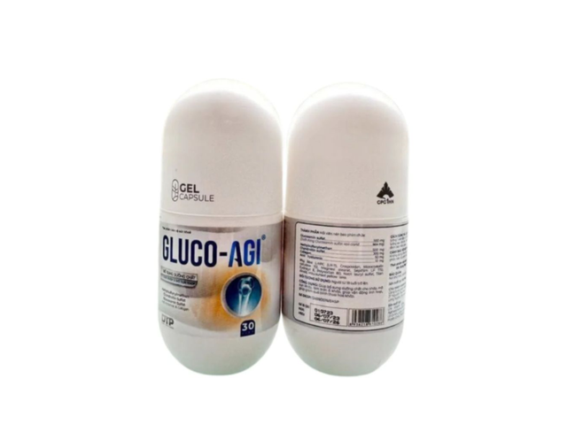 Viên uống Gluco-Agi Tab bổ sung dưỡng chất, bảo vệ sụn khớp (Lọ 30 viên)  
