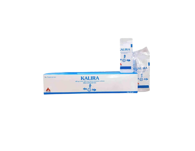 Thuốc Kalira Sac điều trị hội chứng tăng Kali máu do suy thận (Hộp 20 gói)