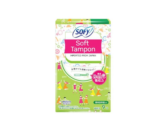 Băng vệ sinh Sofy Soft Tampon khả năng thấm hút tốt (Hộp 9 miếng)