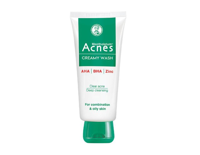 Kem RM ngăn ngừa mụn (Acnes Creamy Wash) 25g  