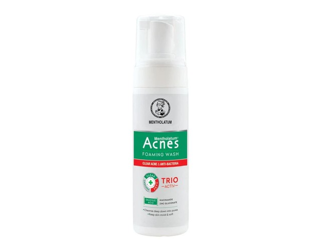 Dung dịch tạo bọt ngăn ngừa mụn Acnes Foaming Wash Rohto sạch khuẩn (Chai 150ml)