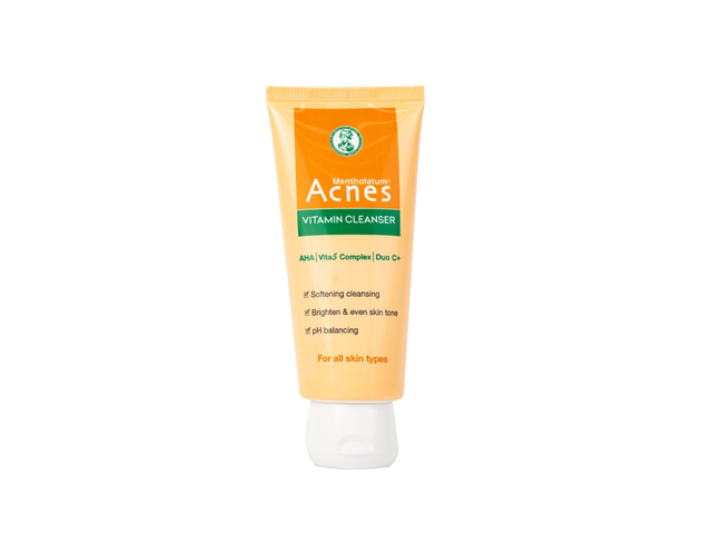 Kem rửa mặt Acnes vitamin cleanser sáng da, mờ sẹo, mờ vết thâm (Tuýp 100g)
