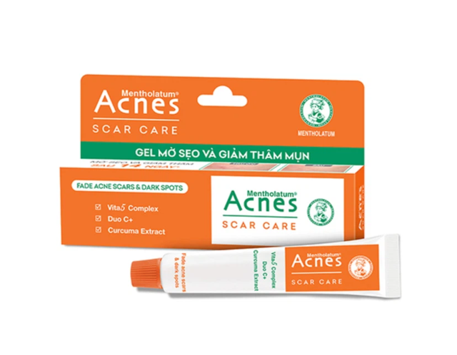 Gel mờ sẹo và giảm thâm mụn Acnes Scar Care Rohto (Tuýp 12g)