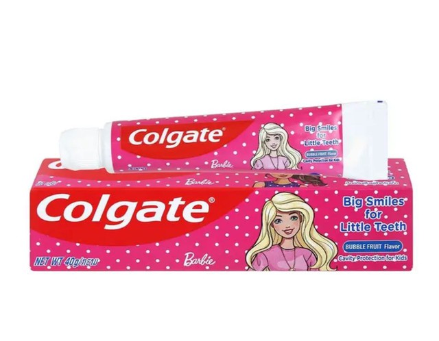 Kem đánh răng trẻ em barbie Colgate tuýp 40g (1 Tuýp)