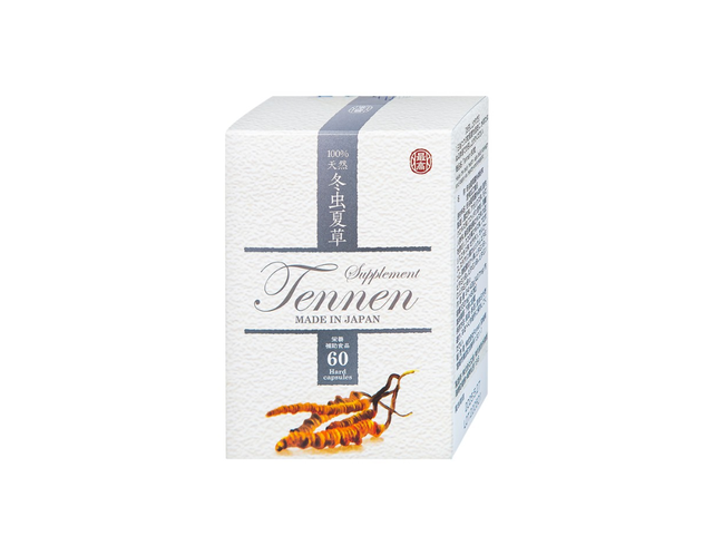 Viên uống Đông trùng hạ thảo Tennen Jpanwell hỗ trợ tăng cường sức khỏe (Hộp 6 vỉ x 10 viên)