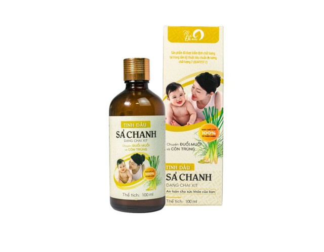 Tinh dầu sả chanh Mệ Đoan đuổi muỗi, côn trùng (Chai 100ml)