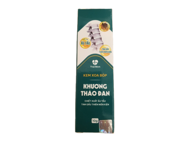 Kem Xoa Bóp Khương Thảo Đan giảm đau nhức xương khớp (Lọ 10g)