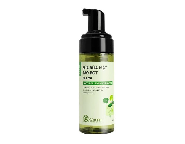 Sữa Rửa Mặt Tạo Bọt Rau Má Cỏ Mềm 150ml