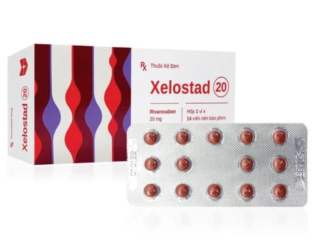 Thuốc Xelostad 20 Tab Stella phòng thuyên tắc huyết khối tĩnh mạch (1 vỉ * 14 viên)