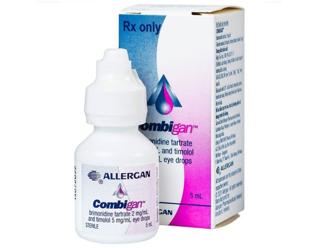 Thuốc Combigan Allergan Eye Drops giảm áp suất nội nhãn (Lọ 5ml)