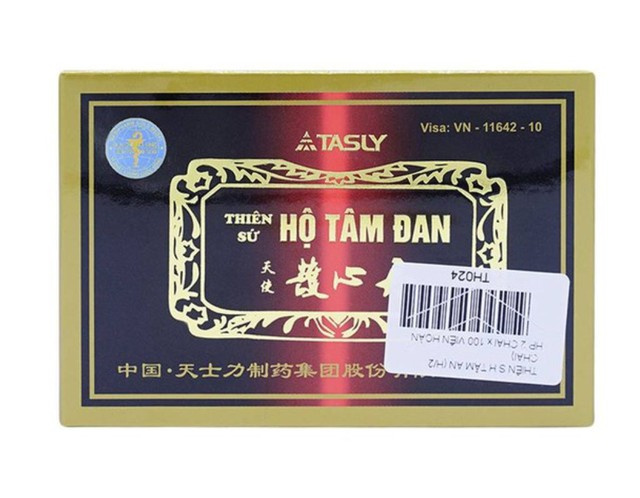 Thuốc Thiên sứ Hộ Tâm Đan Pil hỗ trợ tăng lưu lượng máu, cải thiện lưu lượng tim (2 lọ * 100 viên)