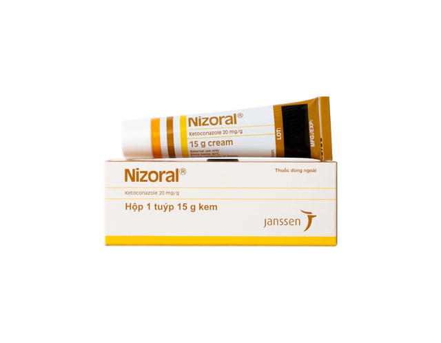 Kem Nizoral 20mg/g Cream điều trị nấm da (Tuýp 15g)
