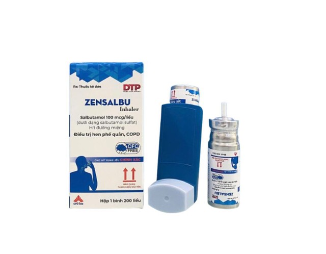 Zensalbu Inhaler 100mcg 200ds có tác dụng giãn phế quản