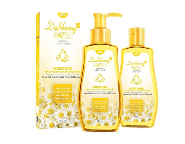 Dung Dịch Vệ Sinh Phụ Nữ Dạ Hương Daily Fresh Dưỡng Ẩm Chai 145ml