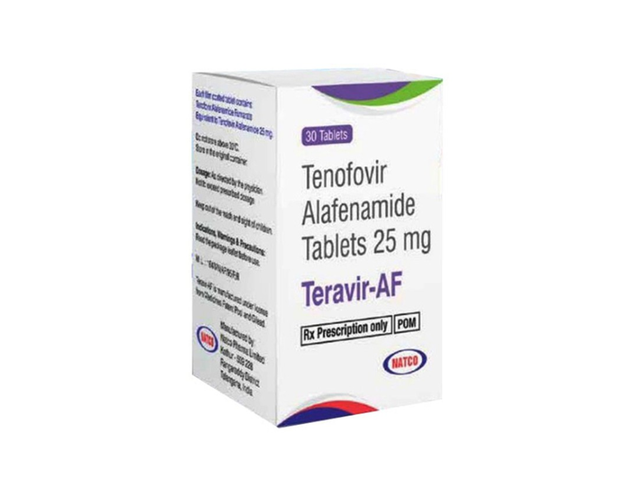 Thuốc Teravir-AF điều trị viêm gan B (Lọ 30 viên)  