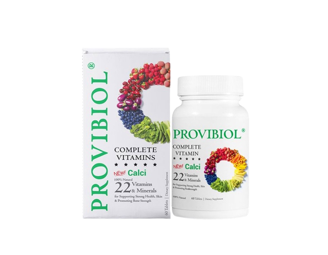 Viên uống Provibiol 22 Vitamin bổ sung vitamin và khoáng chất, tăng cường sức khỏe cho cơ thể (Lọ 60 viên)