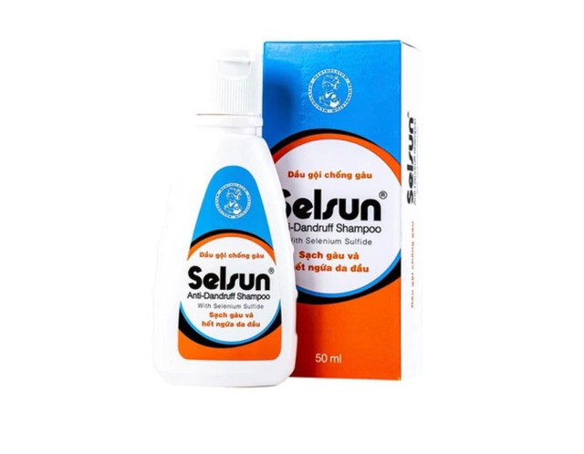Dầu gội chống gàu Selsun Anti-Dandruff Shampoo Rohto sạch gàu và hết ngứa da đầu (Chai 50ml)