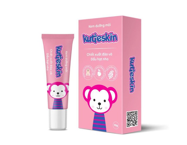 Kem dưỡng môi Kutieskin giúp đôi môi mềm mại (Tuýp 10g)   