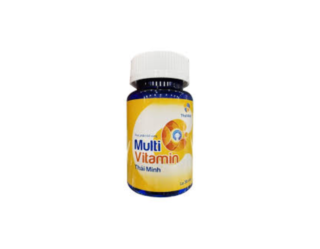 Viên uống Multi Vitamin C Thái Minh tăng cường sức đề kháng, làm đẹp da (Hộp 30 viên)