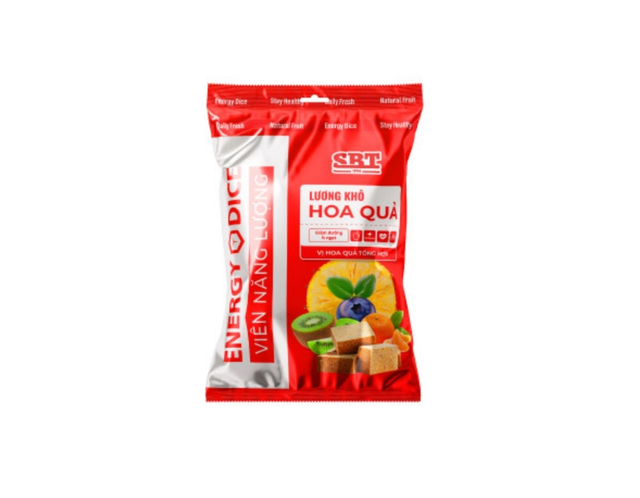 Lương khô hoa quả Mixed Enery Dice SBT bổ sung dinh dưỡng thiết yếu (Gói 750g)