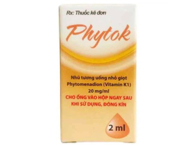 Thuốc Phytok 20mg/ml 2ml CPC1HN bổ sung Vitamin K (Ống * 2ml)