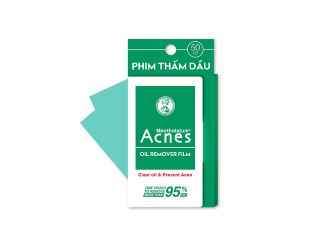 Phim thấm dầu Acnes oil remover film hộp 50 tờ