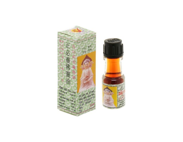 dầu phật linh Dầu Phật Linh Trường Sơn điều trị cảm, ho, đau đầu, ngạt mũi, đau